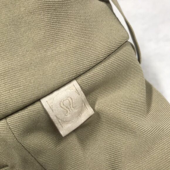 LULULEMON Commission Pants Men 32 (34x31) Tan Classic Fit Warpstreme Performance - Picture 11 of 16